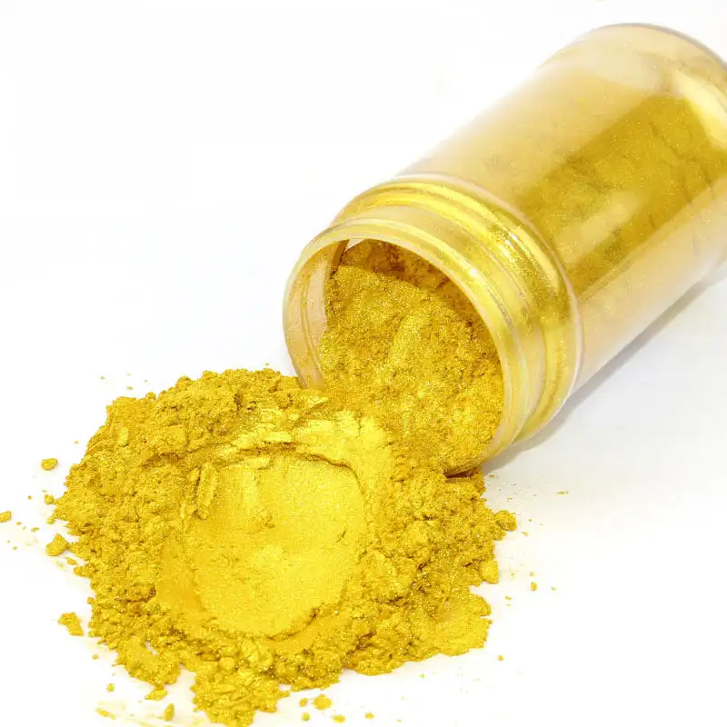 Gold mica powder Pearl pigment for paint