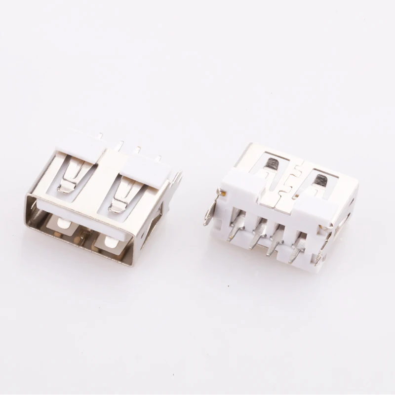 Factory Outlet Double Stack Vertical PCB USB plug Connector instock