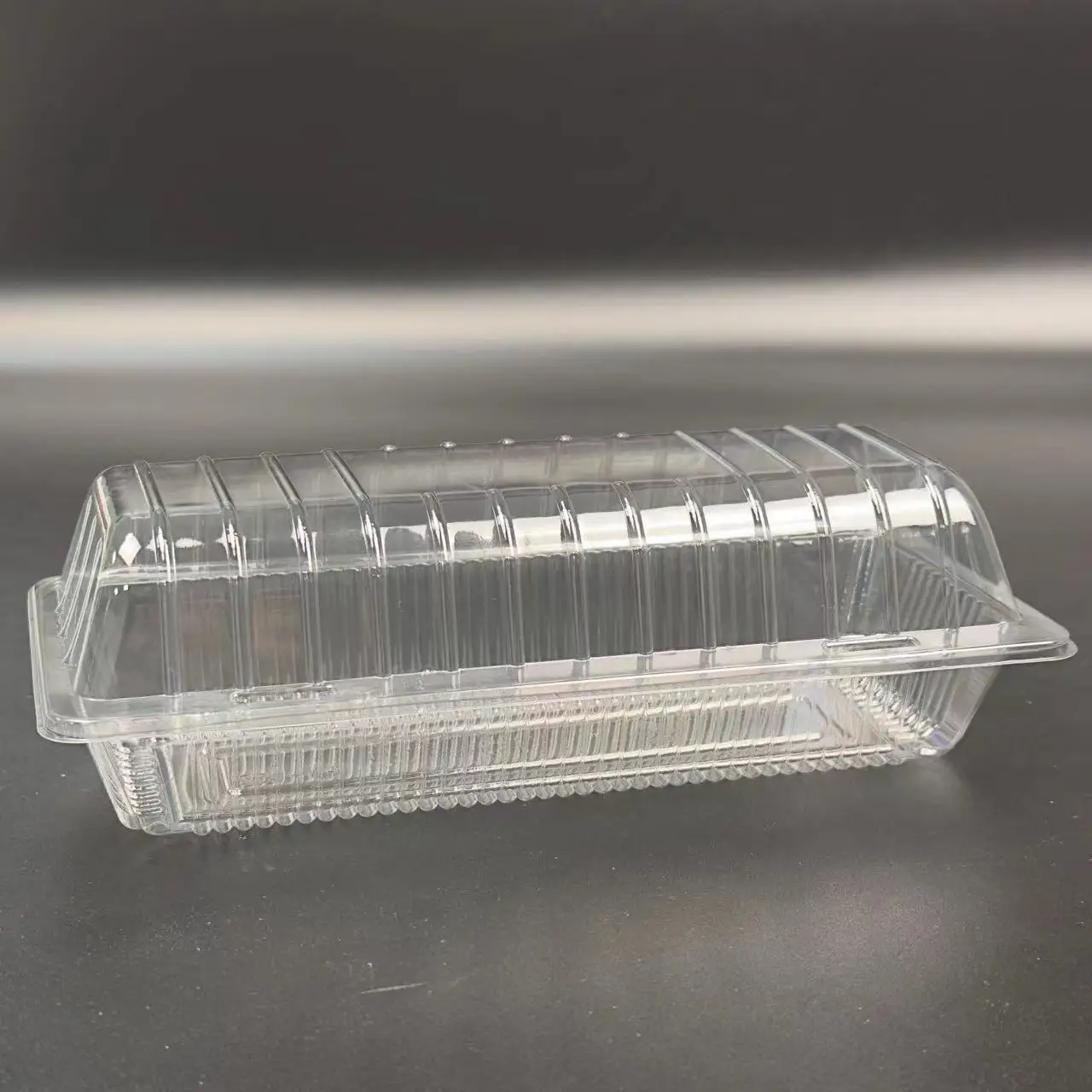 Custom Cake Container Pet With Clear Lid Disposable Triangle/square/rectangel Slice Cheese Cake Snack Dessert Plastic Cake Boxes
