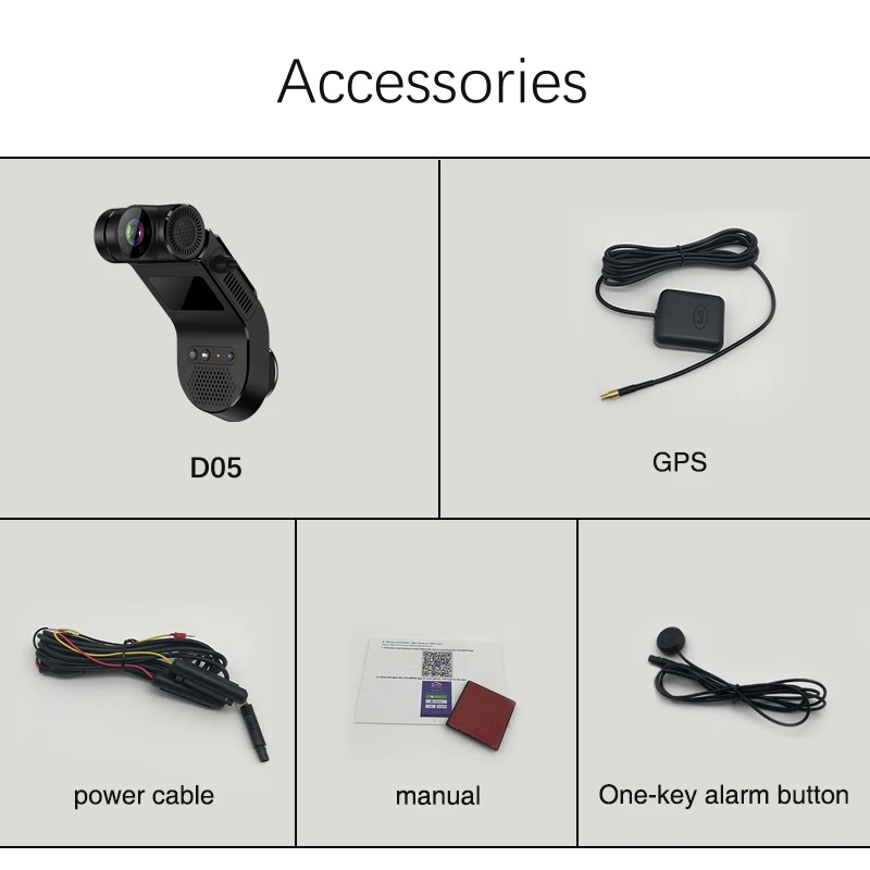 AOEDI D05 4G Dual Dash Cam Taxi Camera Fleet Driver Cam Management System Car DVR with GPS