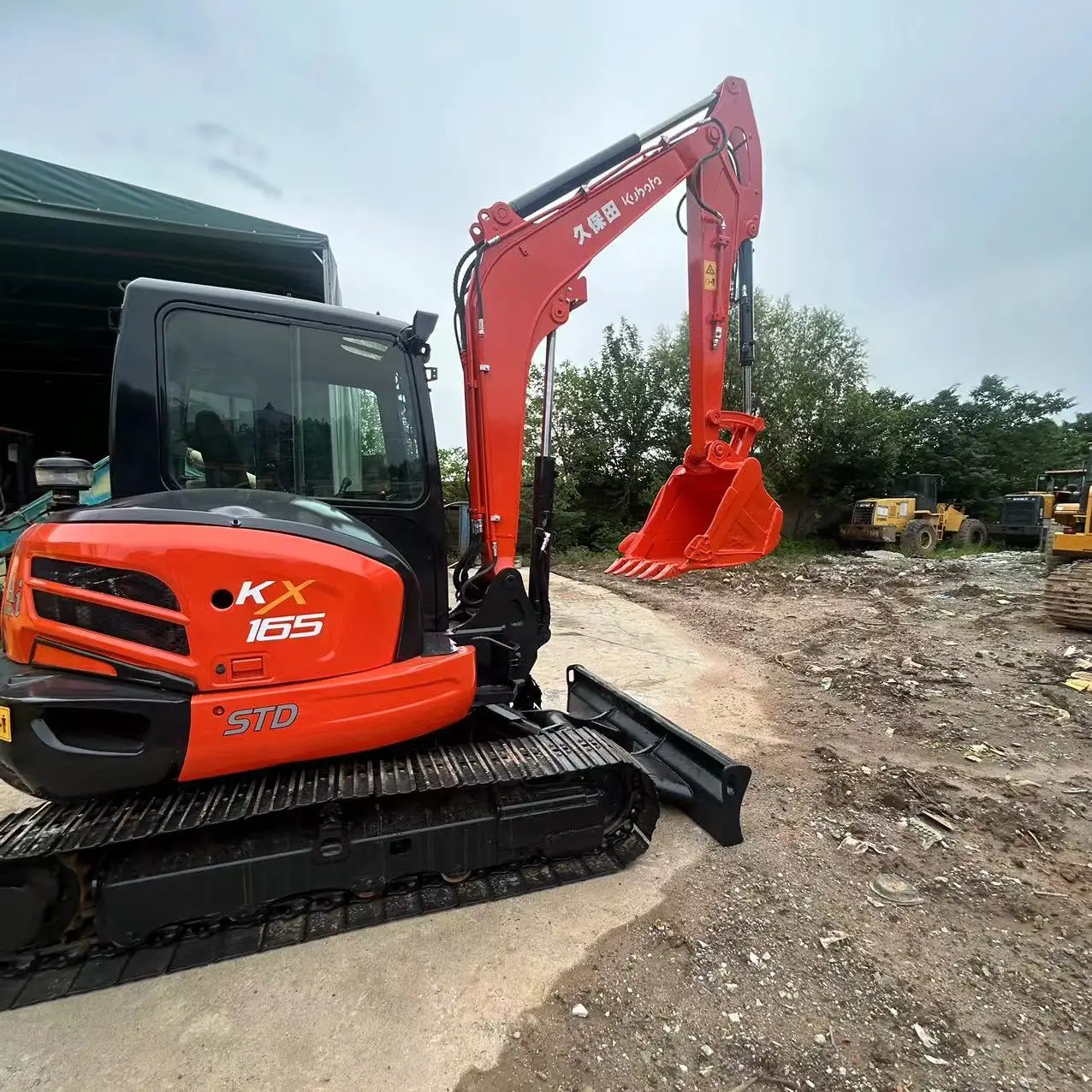 Used kubota kx165 excavator with Wholesale price used hydraulic crawler in best condition and low price in stock