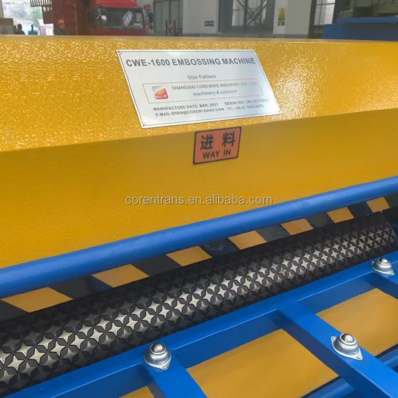 Building Material Press Pattern Metal Sheet Board Making Machinery Embossing Machine