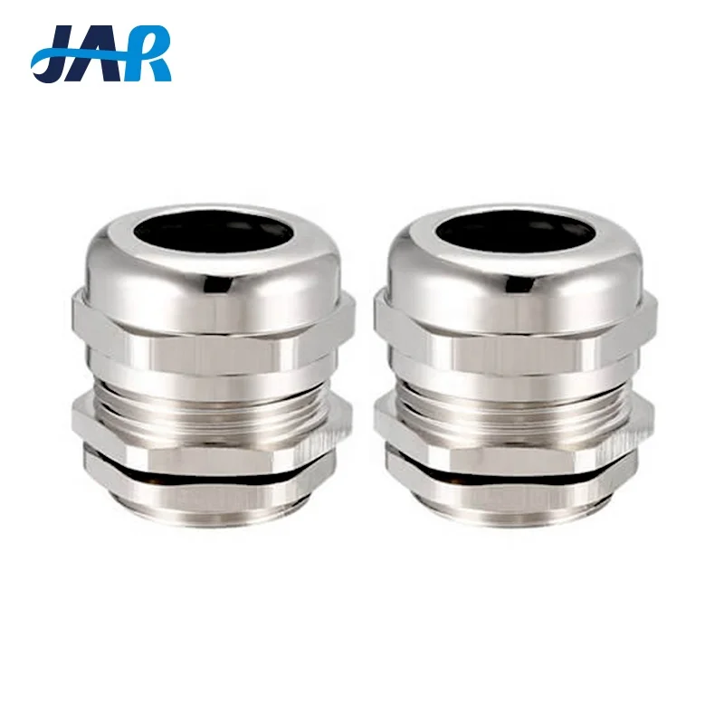 SY IP68 Europe Standard Waterproof Metal Brass Nickel Cable Gland