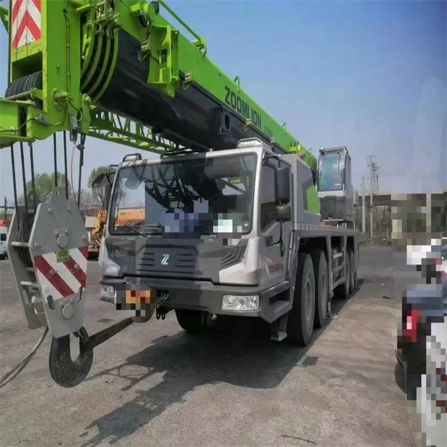 New Model Used 5 Telescopic Boom Crane Zoomlion 70TON 80TON China Brand Truck Crane For Sale
