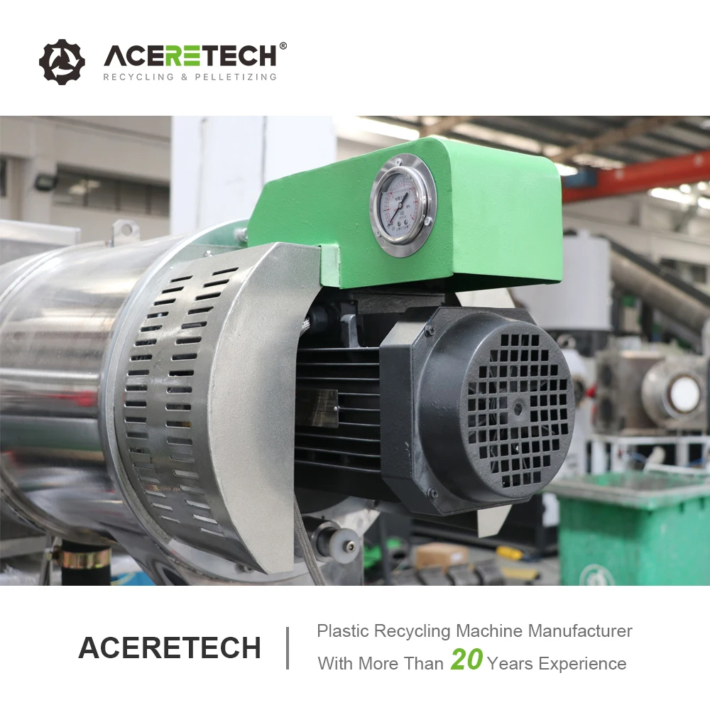 ADS PP/PE/PVB Crushed Material/Flakes Waste Plastic Recycling Pelletizer Granulator Machine Line