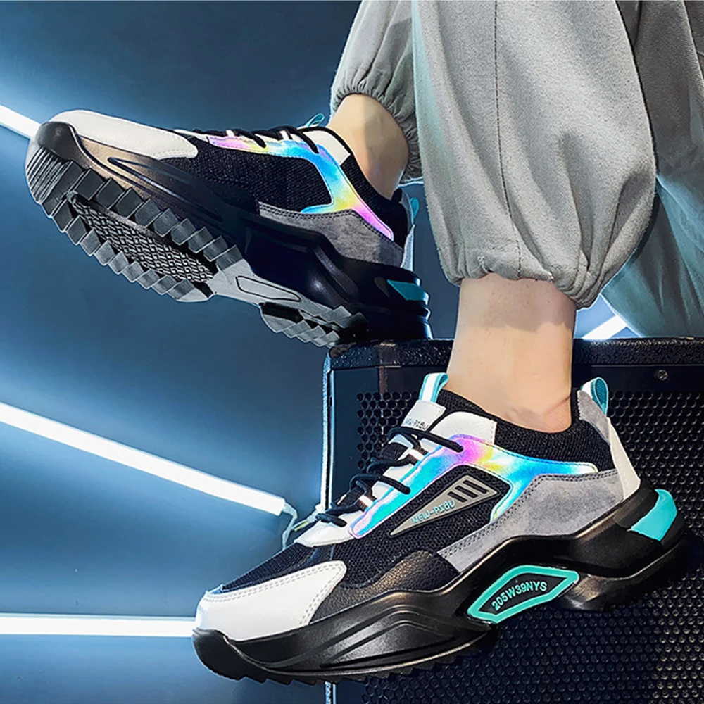 Hot sale manufacturers in China new summer breathable mesh shoes Running cricket sports Running shoes for men