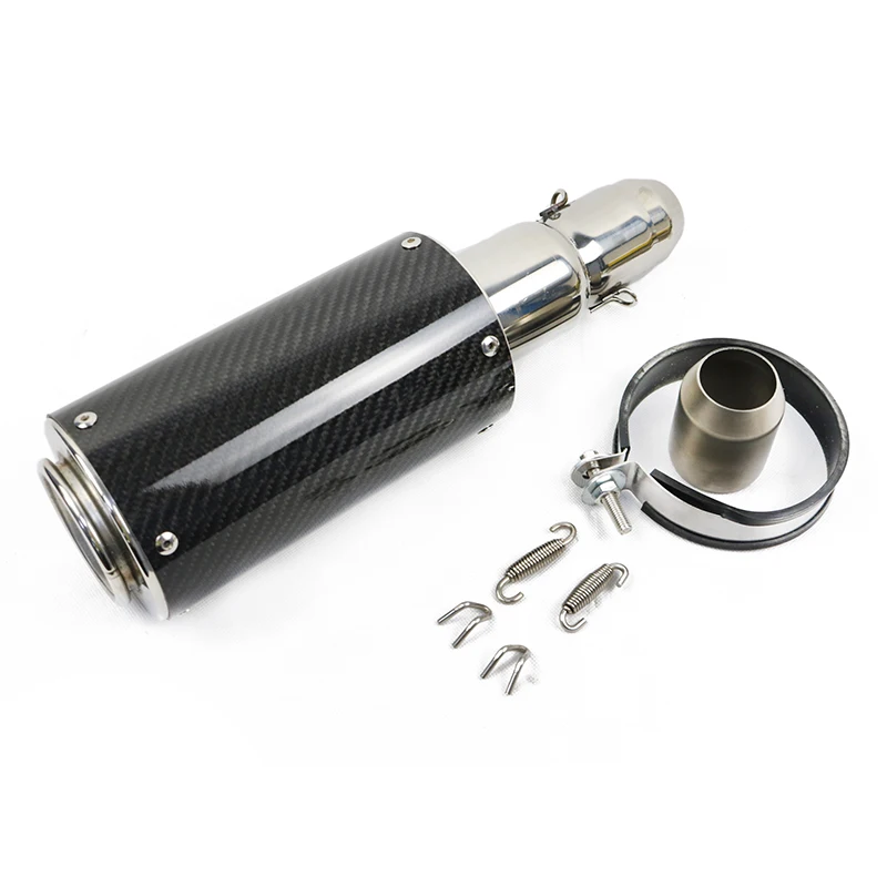 Universal scarico Motorcycle carbon brazing Exhaust pipe Accessories 250 dirtbike muffler for SHERCO SE 250/300/GASGA