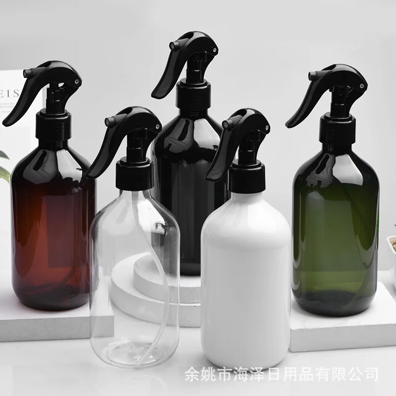 500ml round Mouse spray Hand button hair cleaning fluid spray bottle for Beauty Salon Tools