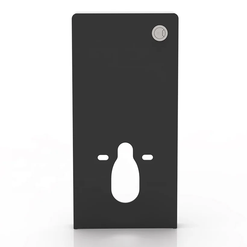 CE Certificate British WC Toilet Cistern HDPE Water Tank Tempered Glass Cabinet Cistern