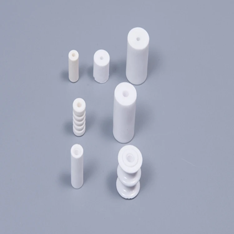 Industrial Durable Using High Alumina Ceramic Tube Tile With Hole Insulation, High Temperature