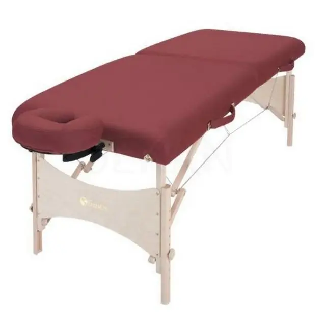 Massage Tables Wooden Height Adjustable Massage  Table for Spa Salon Health Care Furniture Beds