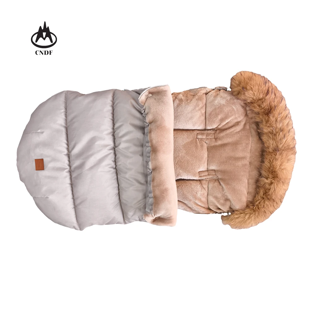 Multiple Use Keep Warm Low MOQ 210D oxford Outdoor Winter Stroller Baby Sleeping Bag