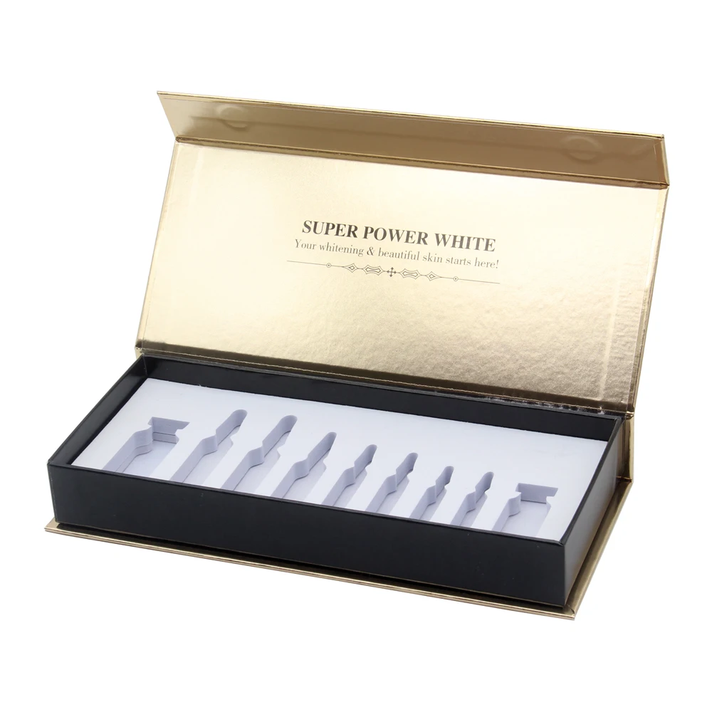 luxury custom rigid paper pharmaceutical ampoule 3ml peptide vial packaging boxes for 3ml peptide vials ampoule