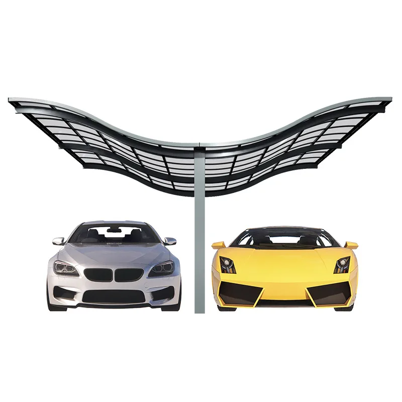 Rain Proof Carport Canopy Aluminum Car Shelther UV Protection Carport Garages Car Port