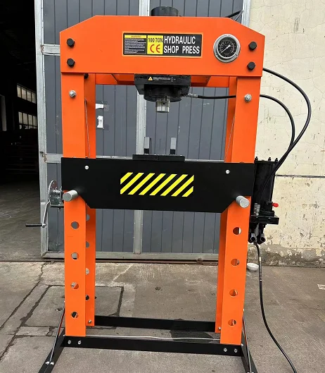 China Sale well shop press 10ton 20ton 30ton 50 ton Hydraulic Shop Press With Gauge