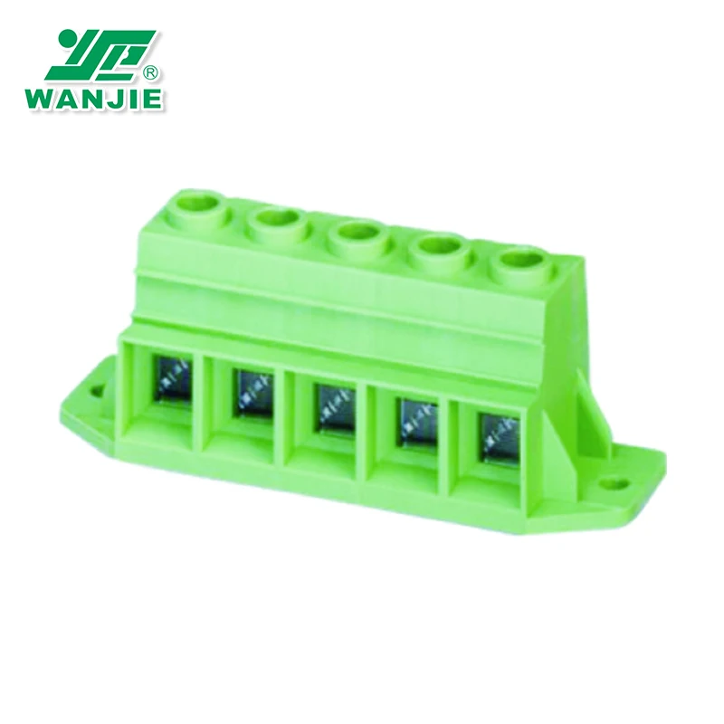 600V 115A PCB Screw terminal block with 15mm pitch WJ118M-15.0
