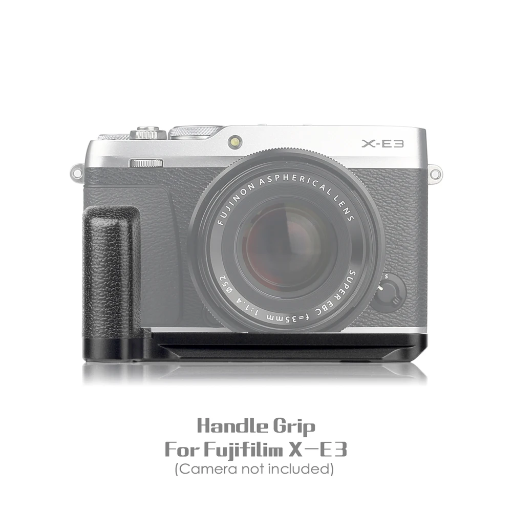 Meike XE3 metal Camera Grip L-Shape Bracket Quick Release Plate for Fujifilm XE3 Camera.