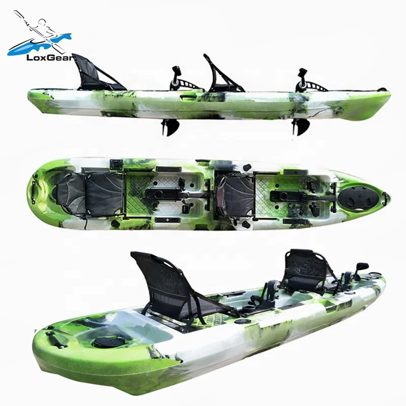 
Pedal tandem kayak sit on top kayak fishing boats 