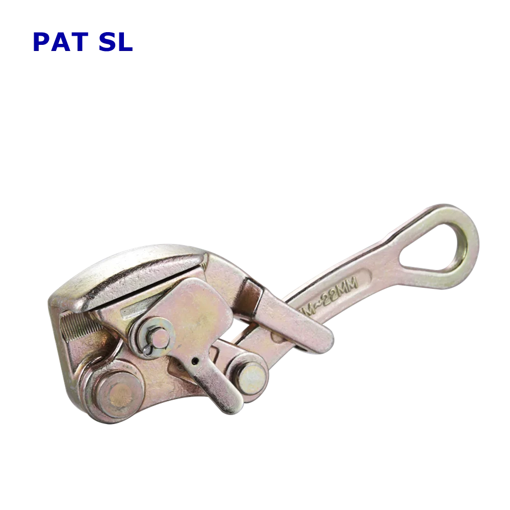 High Quality PAT SL 2 TON Wire Rope Grip Cable Clamp Hand Puller Come along Clamp wire gripper
