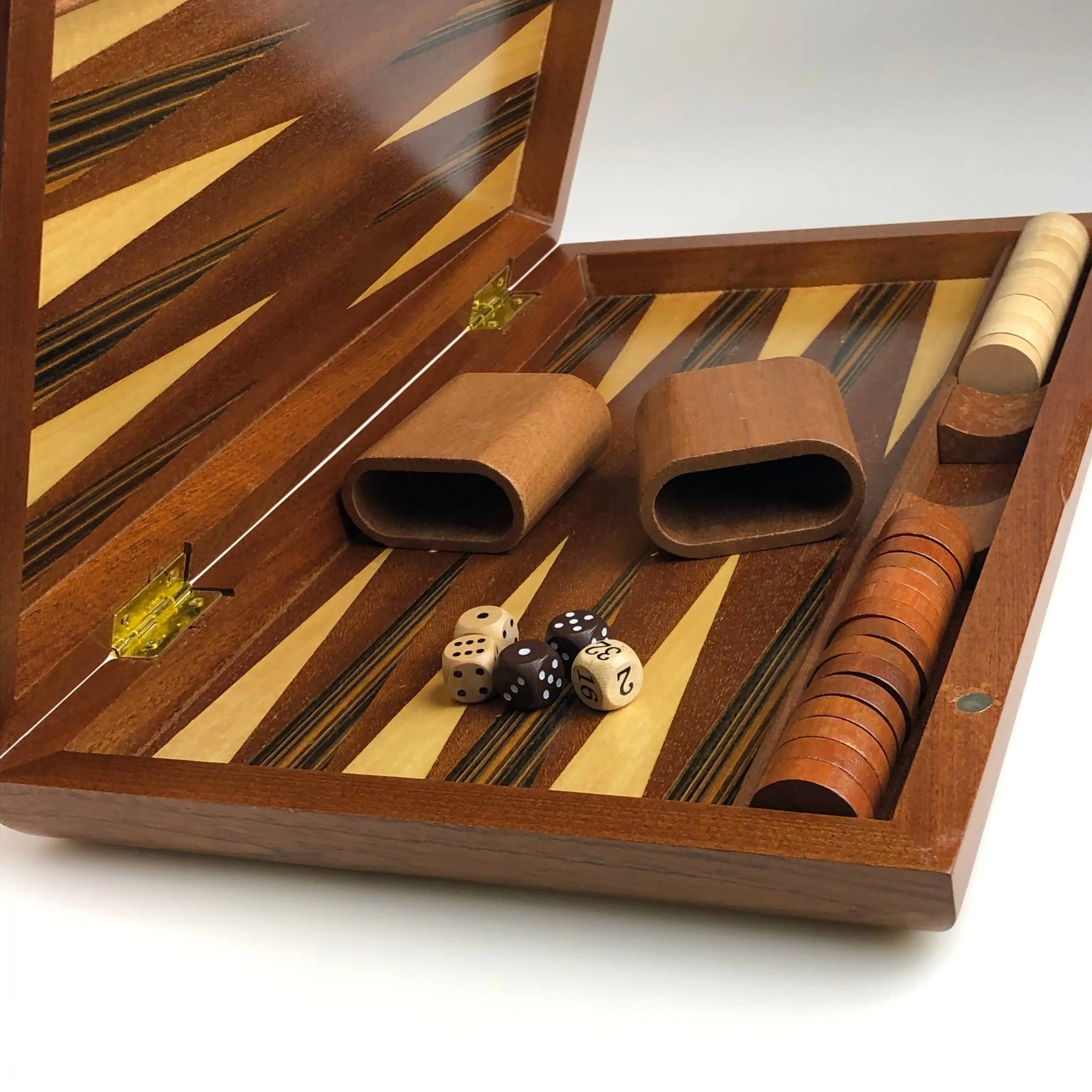 High Quality Premium Wooden Backgammon Game Set for education and entertainment