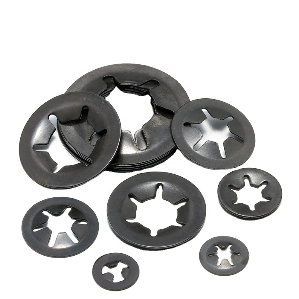 Metal Starlock Clamp Washer Star Lock Washer Of Different Types