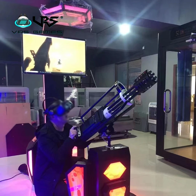 VRS Gatling 9D стрельба VR Fighting симулятор виртуальной реальности заводская цена