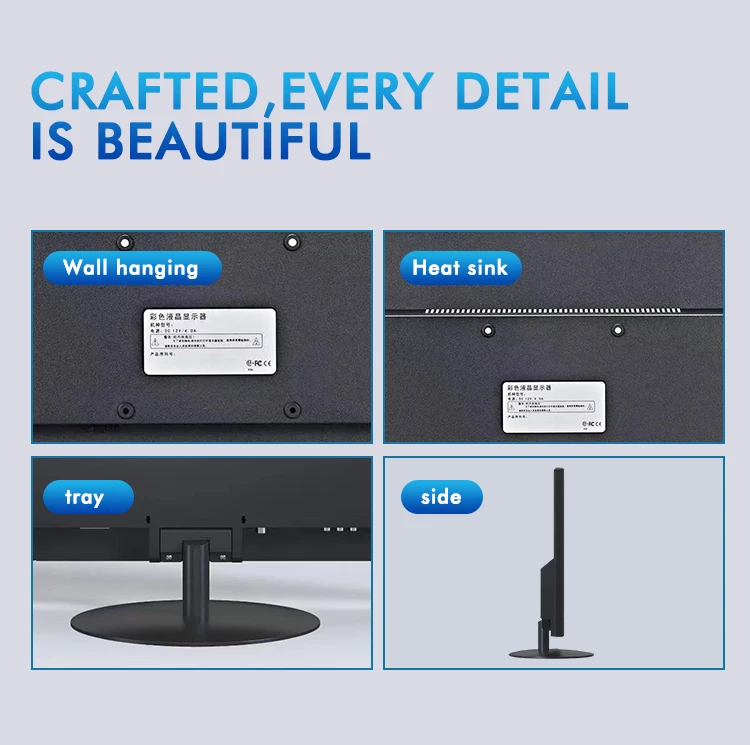 19 inch desktop HD computer display