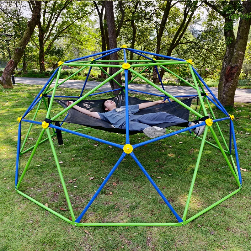 Zoshine 10ft Kids Outdoor Amusement Dome Climber Fun Play Equipment for Parks Gardens Schools