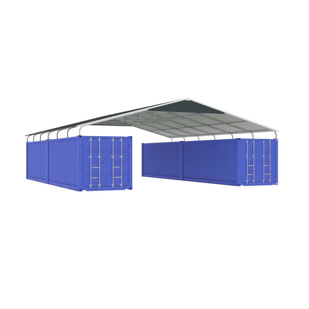 SGC2140-H320 Steel structure metal shipping container shed for outdoor use