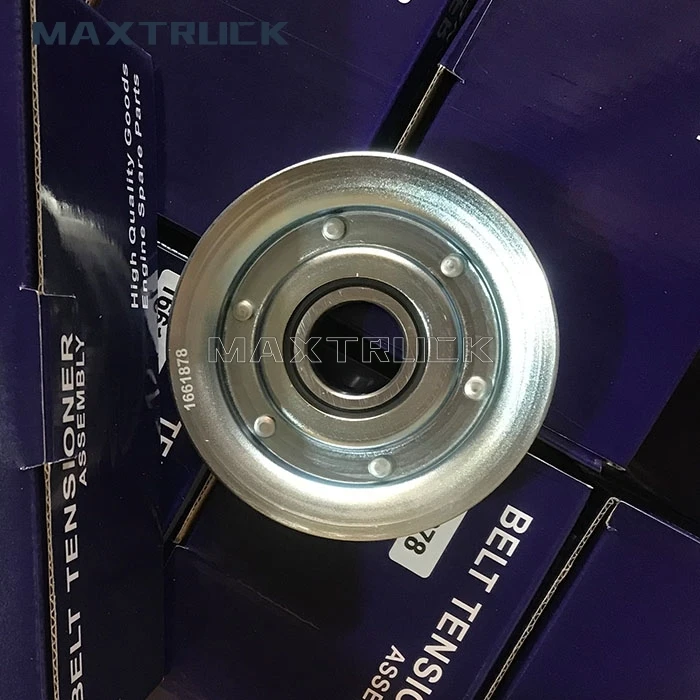 MAXTRUCK 1 Year Guarantee Truck Spare Parts 7401661878 Belt Tensioner Pulley For Renault