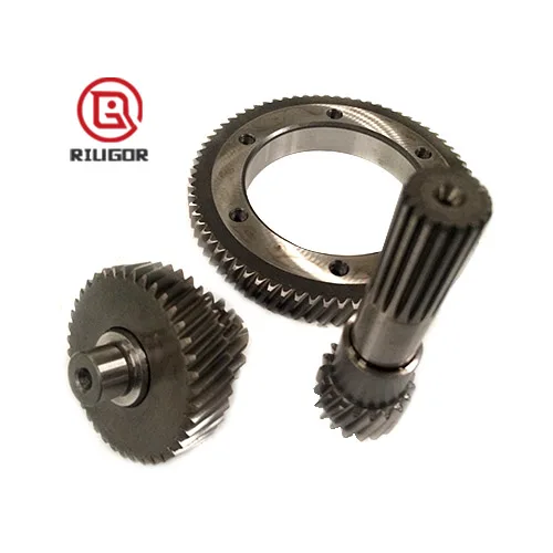 China workshop reliable high level high classmild steel Modulus M CNC gear box wheel