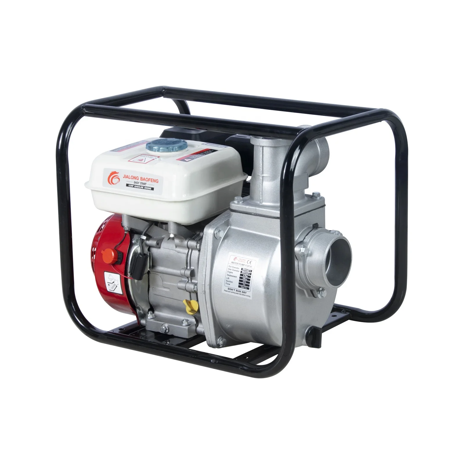 Cheap Price 6.5hp 3 Inch Gasoline Engine Water Pump With Big Water Flow