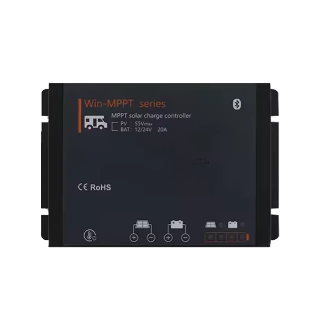 MJOO 12V/24V 20A  Solar MPPT Charger Controller Smart solar panel system regulator on off grid hybrid