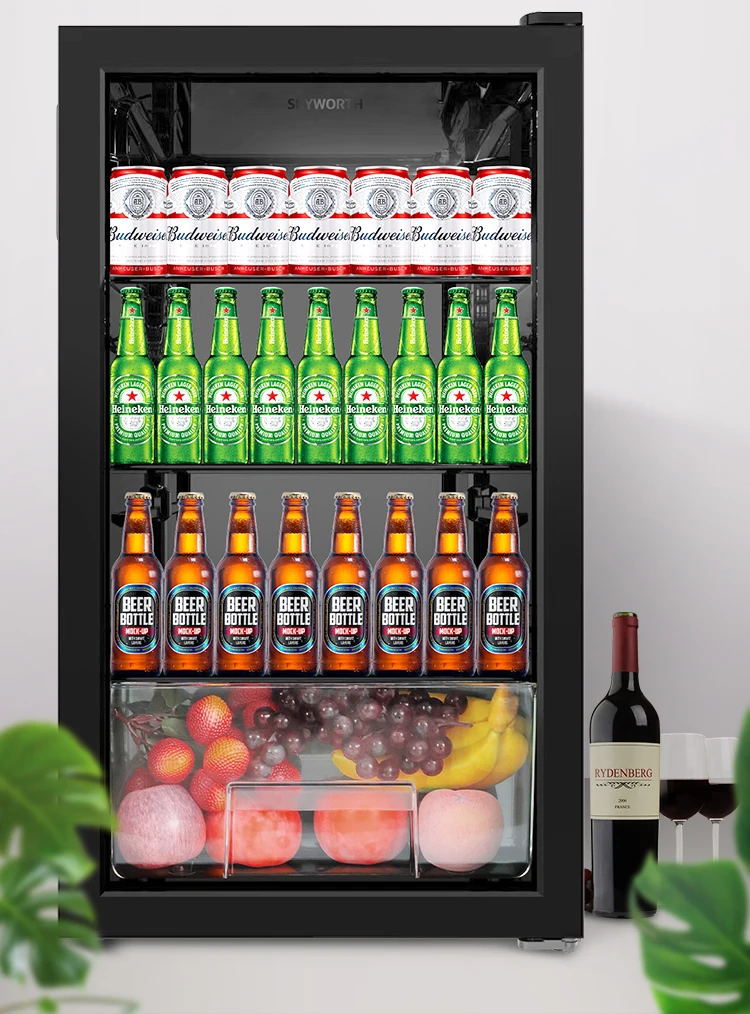 freezer Refrigerators Mini Freezer Refrigerator Fridge for home hotel 90L ice-showcase