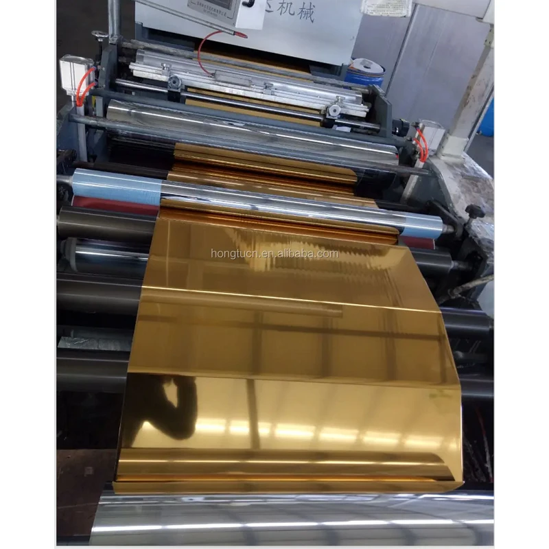 metallized laminated paper metallic paper for laser printing