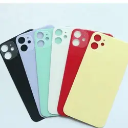 Крышка батарейного отсека стеклянная задняя крышка для iPhone 13 Pro max Замена 11 12