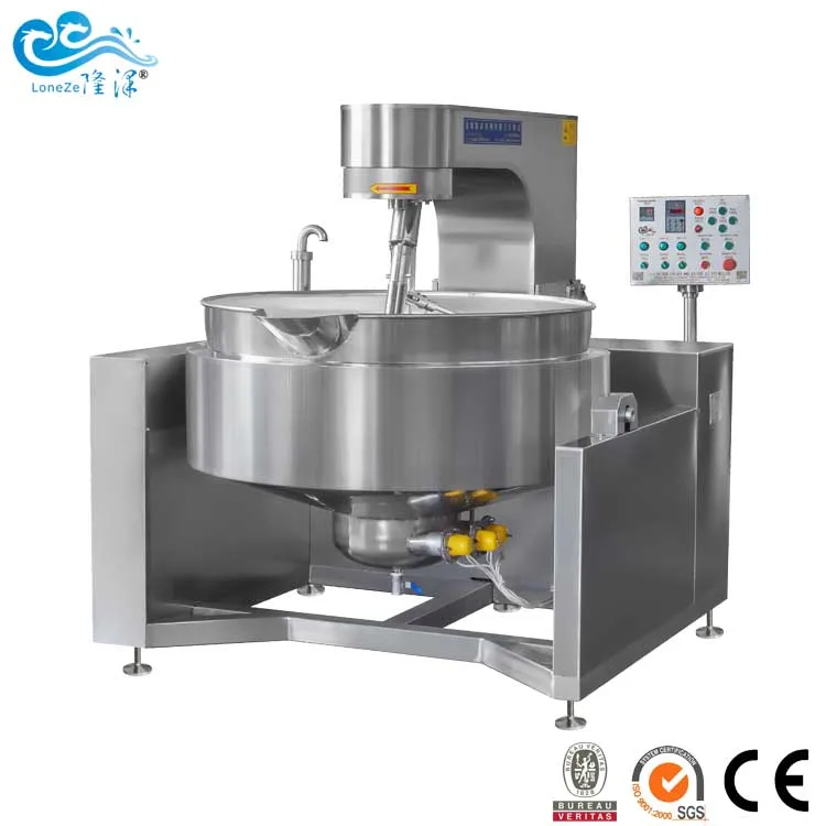 Commercial automatic mixing kettle approved by CE