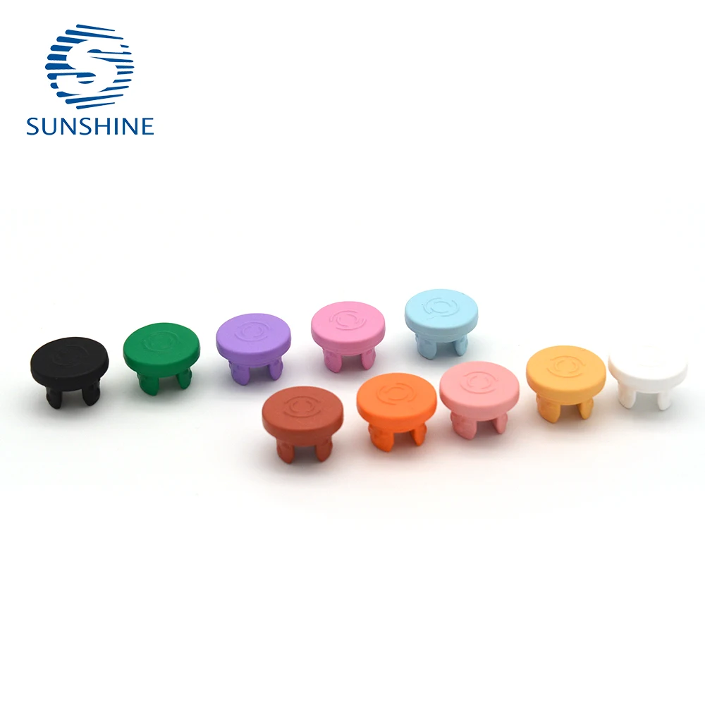 Customized Logo 15ml Glass Sterile Vials Injection Bottle With Rubber Stopper