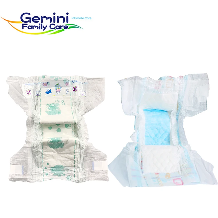 Pampering Soft And Breathable Disposable Organic Supplier Baby Diapers Custom Logo Manufacturing Plant China Supply