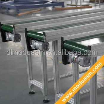 ISO/CE PVC belt conveyor/conveyor belt for factory automation