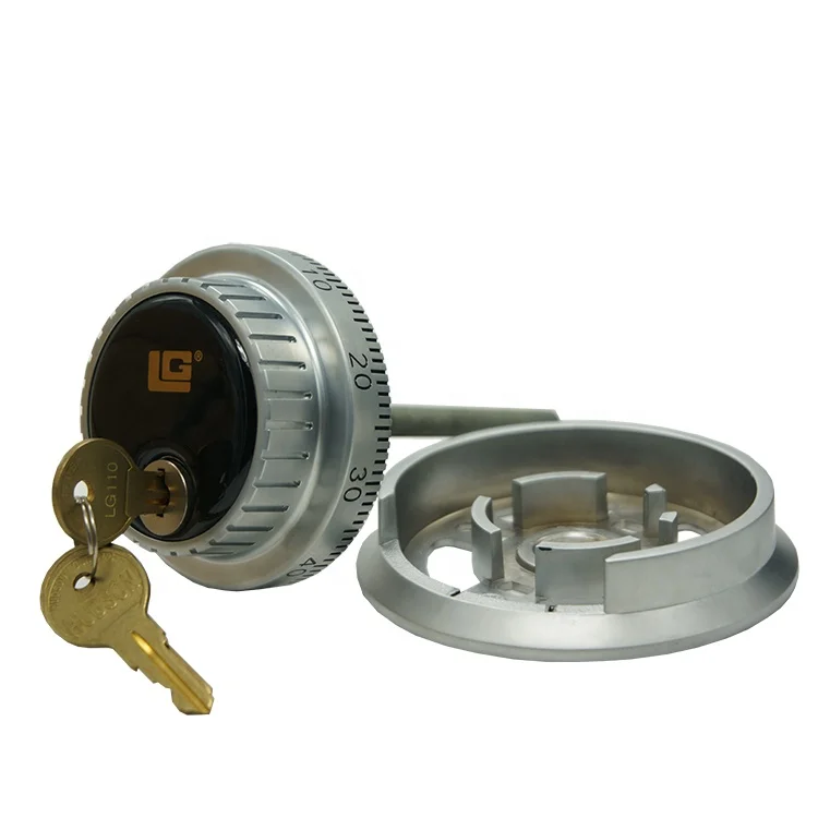 La gard Top Quality 4 wheel combination lock for vaults / locker / safes / ATM