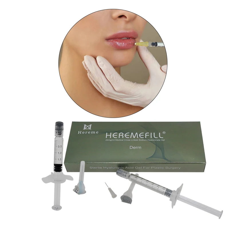 Дермальный наполнитель BDDE для губ с перекрестной связью, 2 мл, Корейская гиалуронатовая кислота