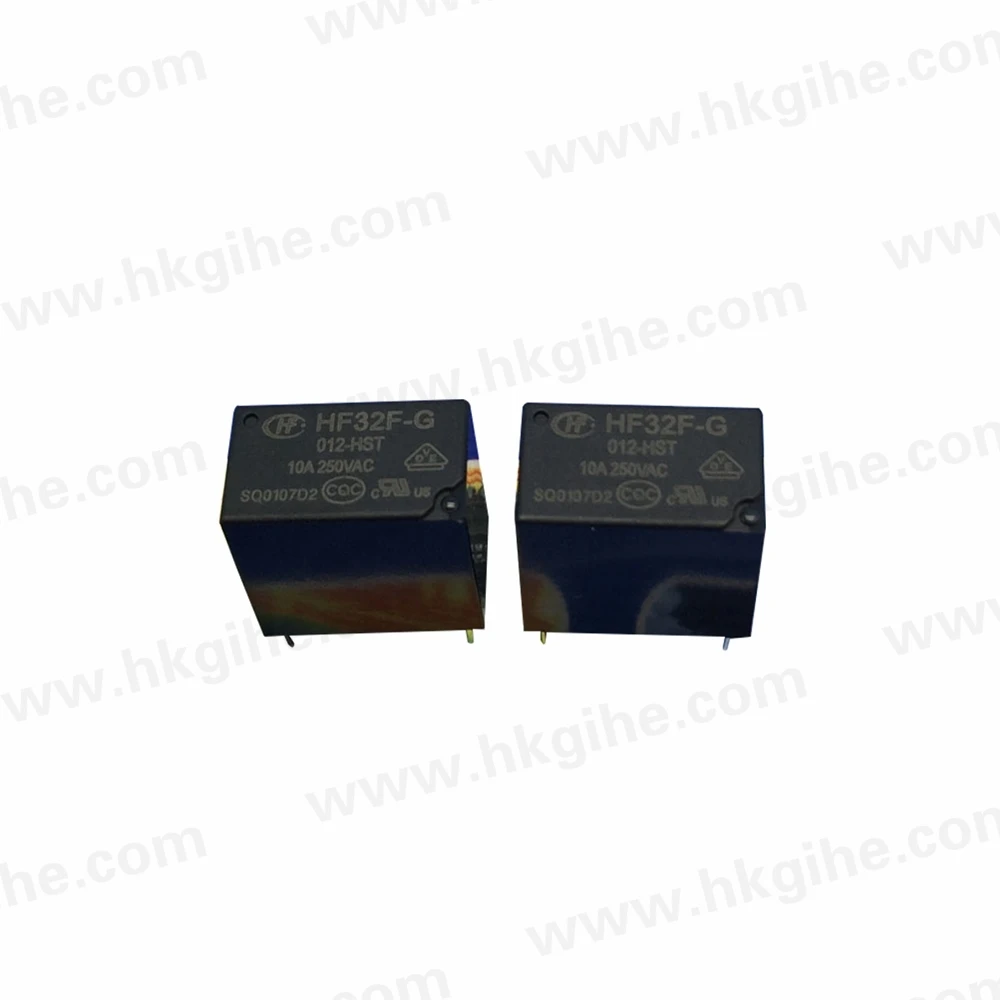 Hot selling 12VDC 10A 4pin relay HF32F-G-12V-HST for wholesales