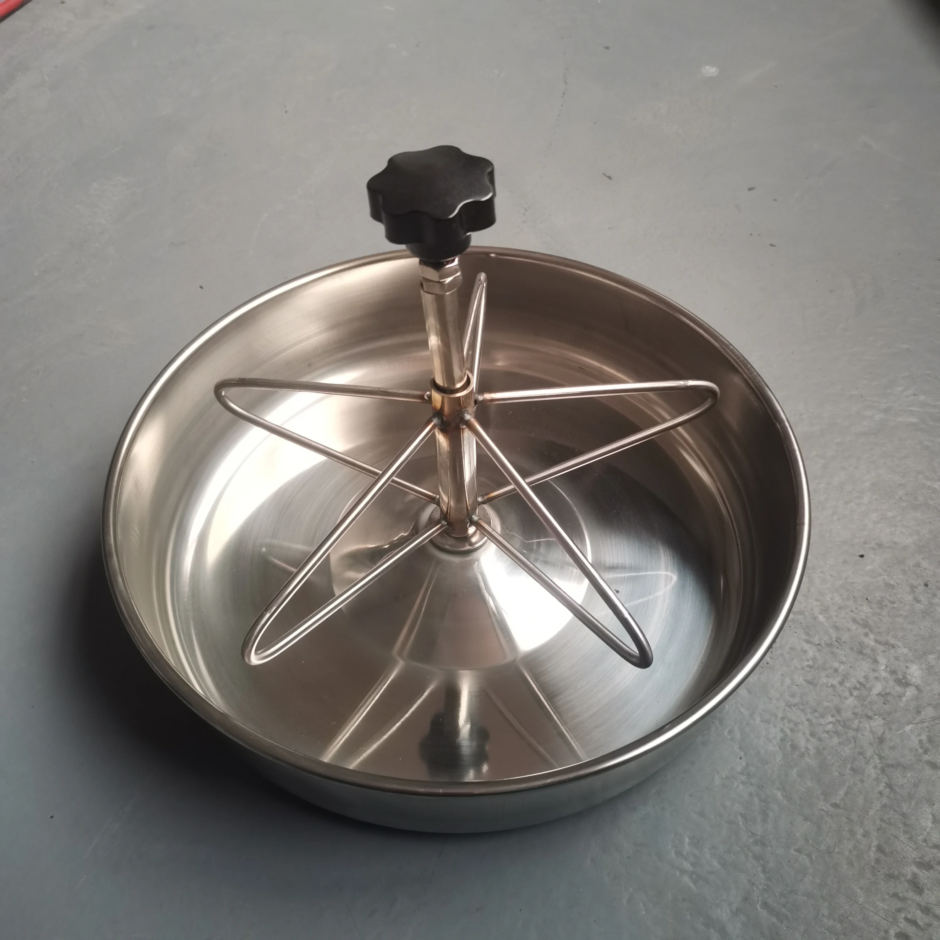 wholesale pig stainless steel feeder trough with 5 grids  feeder bowl