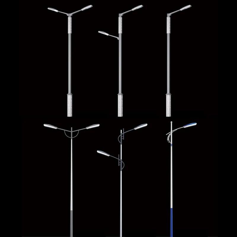 Aluminum Cob IP66 Outdoor Smart Pole LED Street Light Housing 50 watt