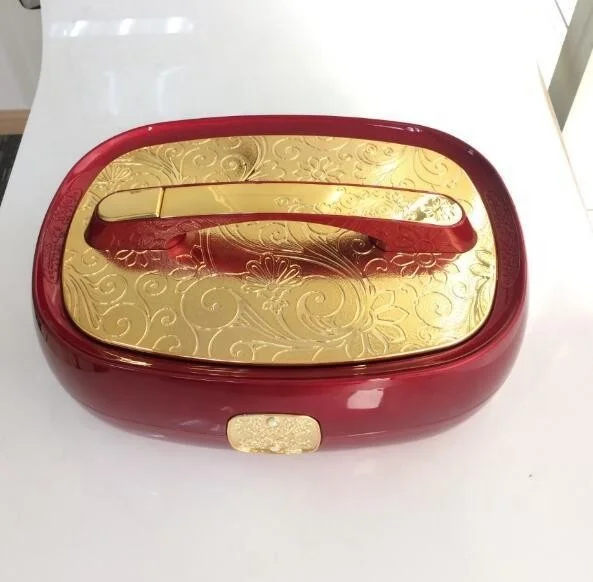 New Arrival Insulated pot luck thermal food container Hot Pot Casserole ABS Food Warmer with Stainless Steel inner tank