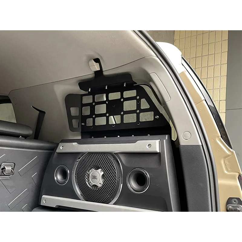 High Quality Aluminum Alloy Car Modular Storage Panel Rear Cargo Rack Trunk Organizer for Toyota FJ Cruiser (XJ10) 2007-2023