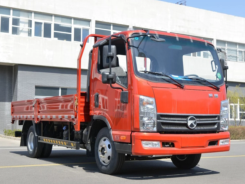 china brand famous diesel engine 4x2 cargo truck/delivery truck cargo KAMA hot sale/cargo truck in Philippines