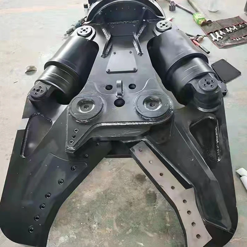 Dual Cylinder Hydraulic Shears for Excavators - Demolition Shears