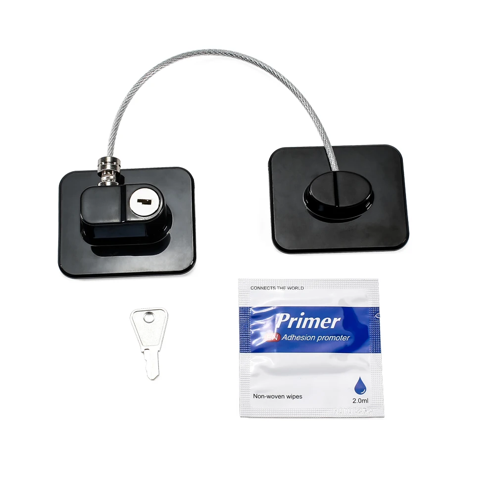 Enhanced Security Refrigerator Lock Sticky Plastic Baby Safety Protector Wire Lock For Securing Various Applications